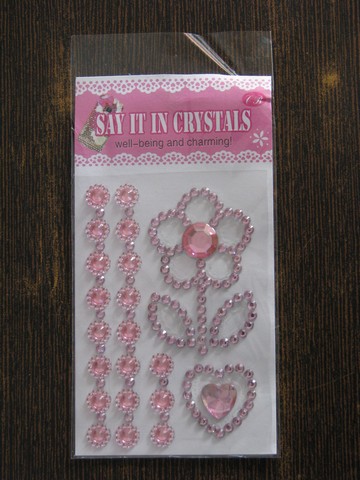 Crystal Flower Pink